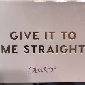 Give it to me straight palette